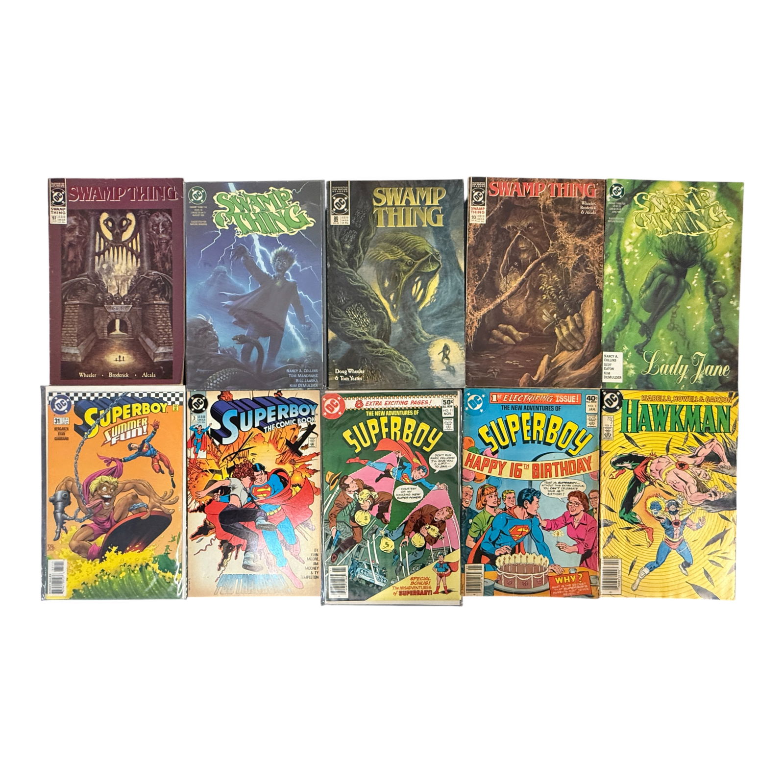 Swamp Thing & Superboy Comic Lot (1 of 3)