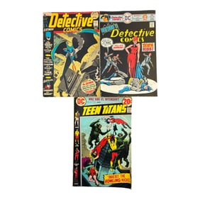 Detective Comics & Teen Titans Lot