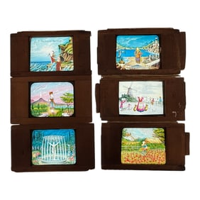 Magic Lantern Slides Collection Set