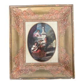 Victorian Romantic Genre Painting