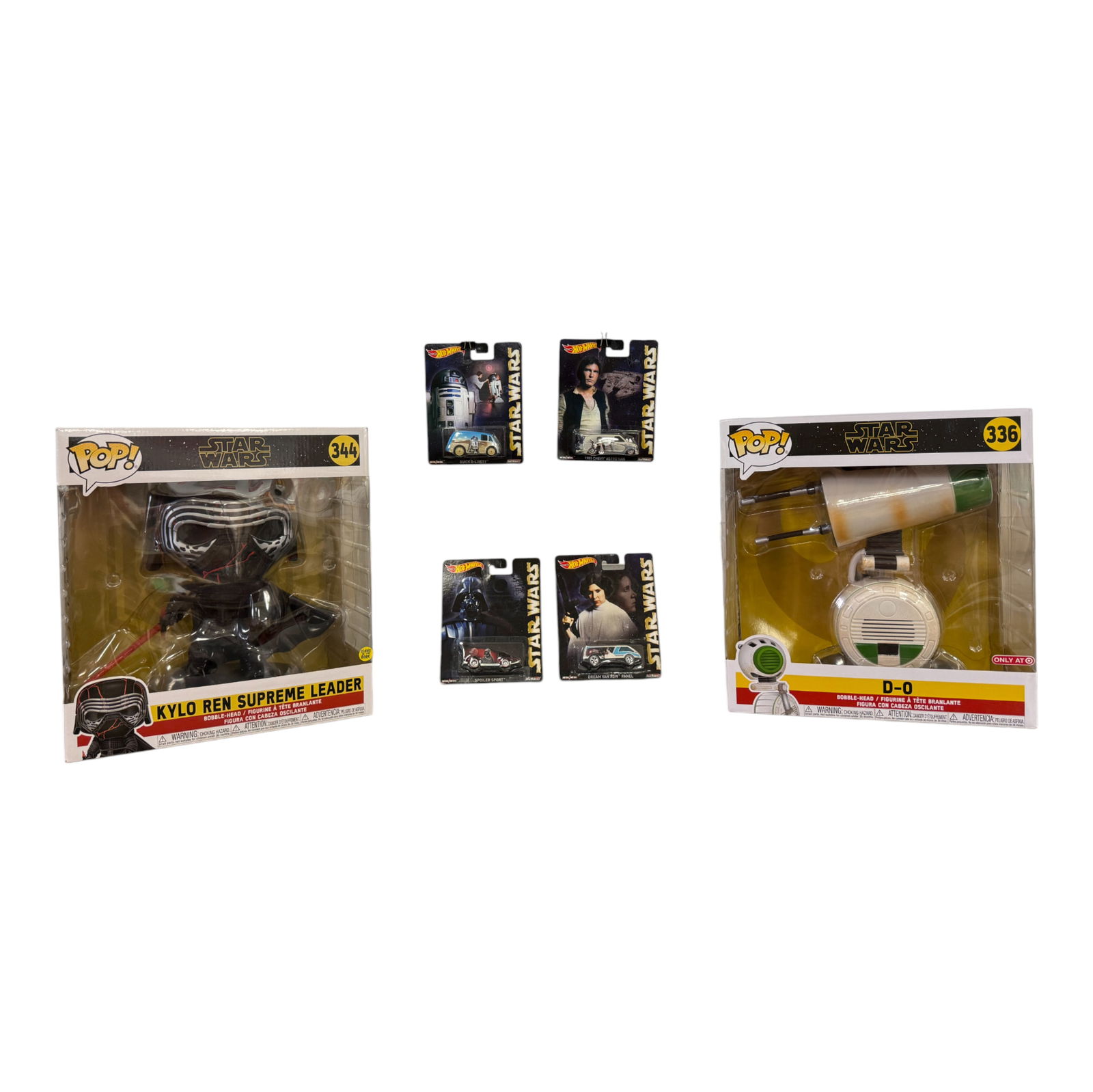 Star Wars Funko Pops & Hot Wheels Lot (1 of 4)