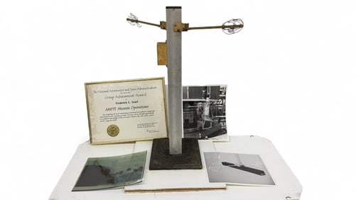 NASA Frederick Scarf Prototype Plasma Model Voyager Space Exploration Archive