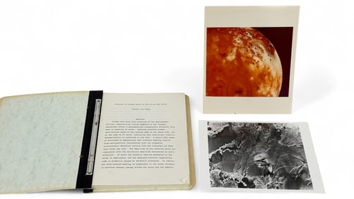 NASA Frederick Scarf Document Photo Voyager Plasma Space Exploration Archive