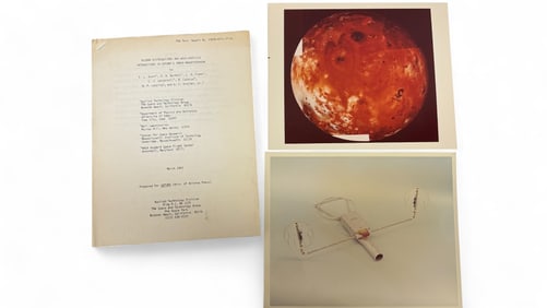 NASA Frederick Scarf Document Photo Voyager Plasma Space Exploration Archive