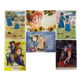 Anime Art Clear File Lot