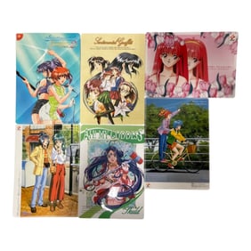 Anime and Manga Art Clear Files Lot