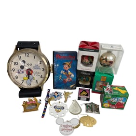 Disney Collectibles and Ornaments Lot