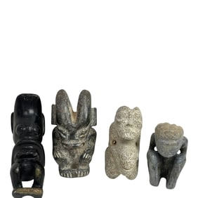 Ancient Chinese Figurine Set