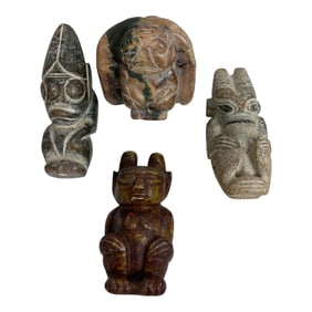 Carved Stone Figures Collection