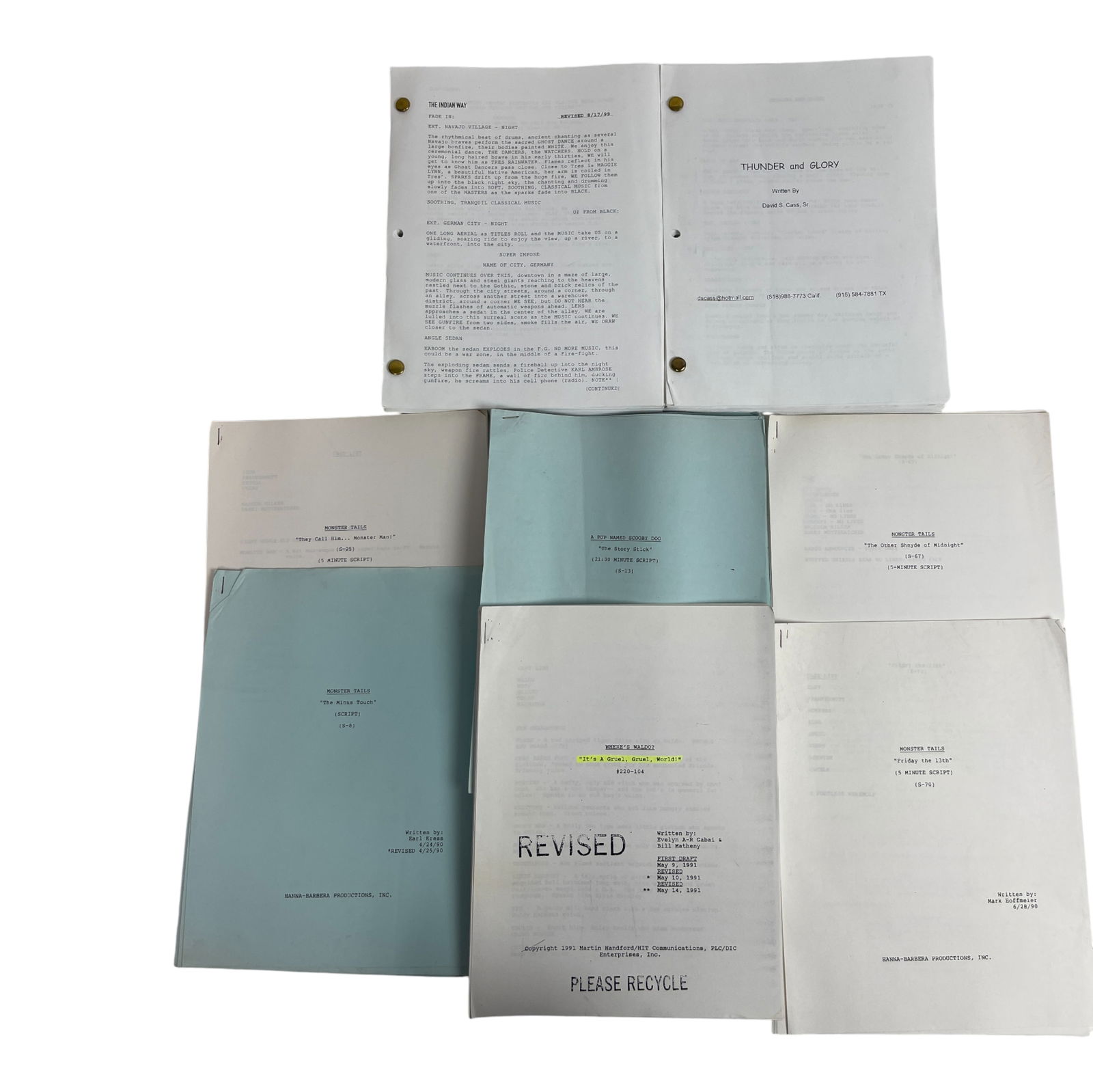 Hanna-Barbera Script Collection (1 of 6)