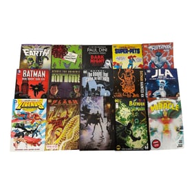 Collection of DC Comic Books