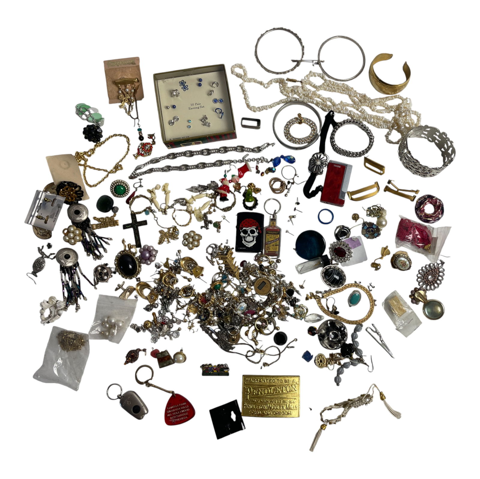 Large Group of Vintage Costume Jewelry (1 of 6)