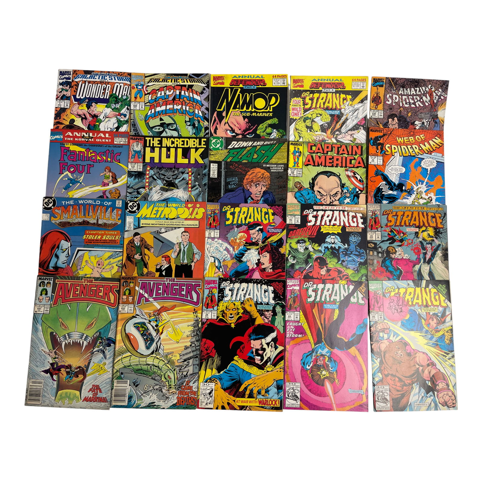 Collection of Vintage Marvel & DC Comic Books (1 of 3)
