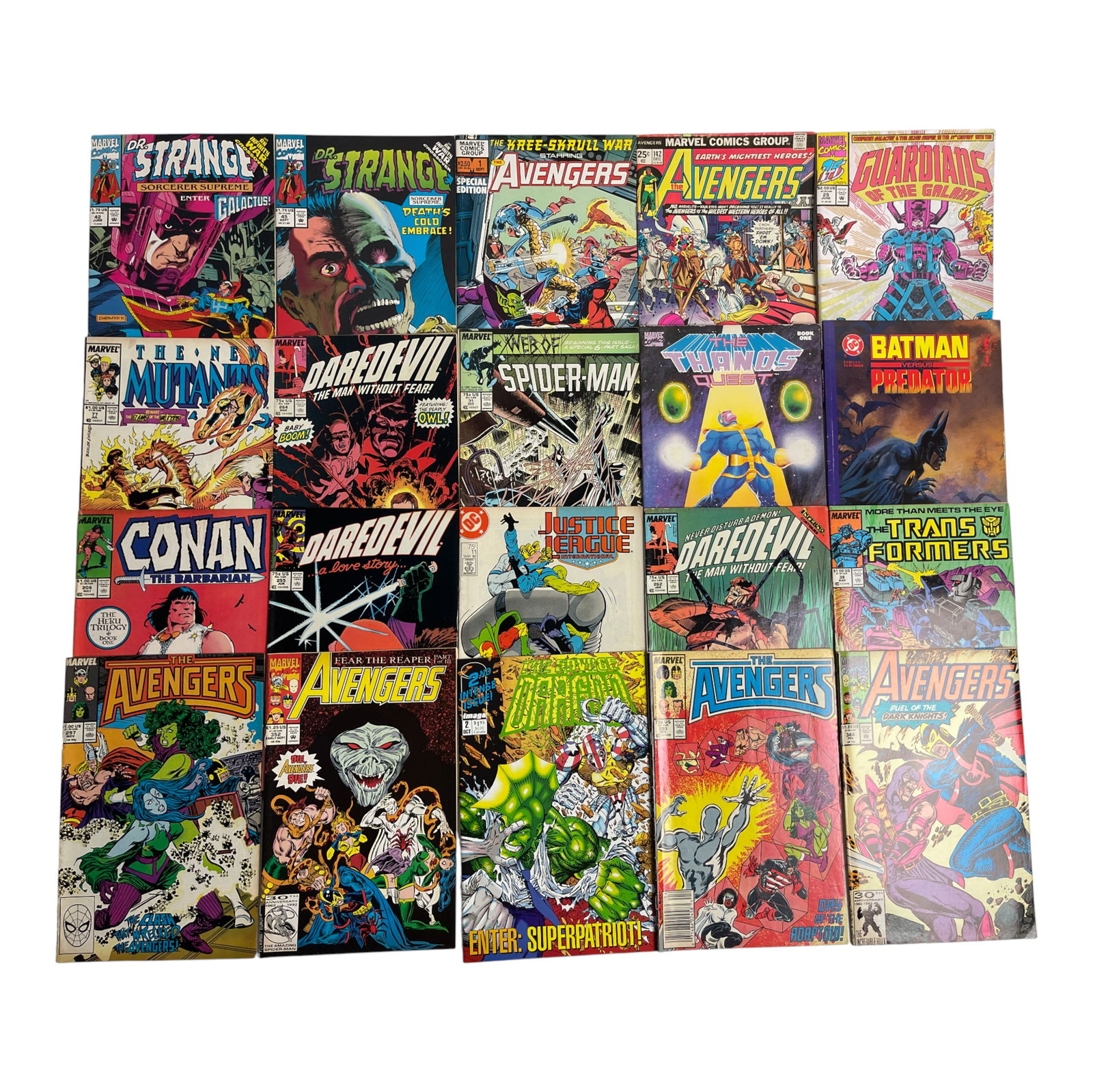 Vintage Comic Book Collection - Marvel & DC (1 of 3)