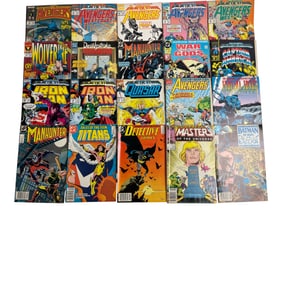 Vintage Avengers & Superhero Comic Book Group