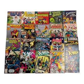 Vintage Comic Books - Marvel & DC Mix