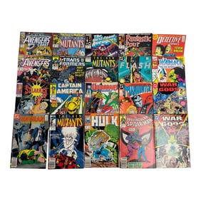 Vintage Comic Book Collection - Superheroes