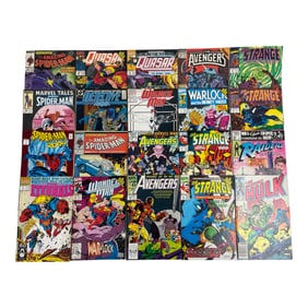 Vintage Comic Book Collection - Marvel & DC Heroes