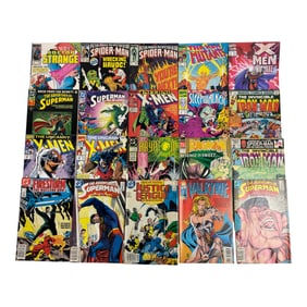 Vintage Comic Book Collection - Marvel & DC Heroes