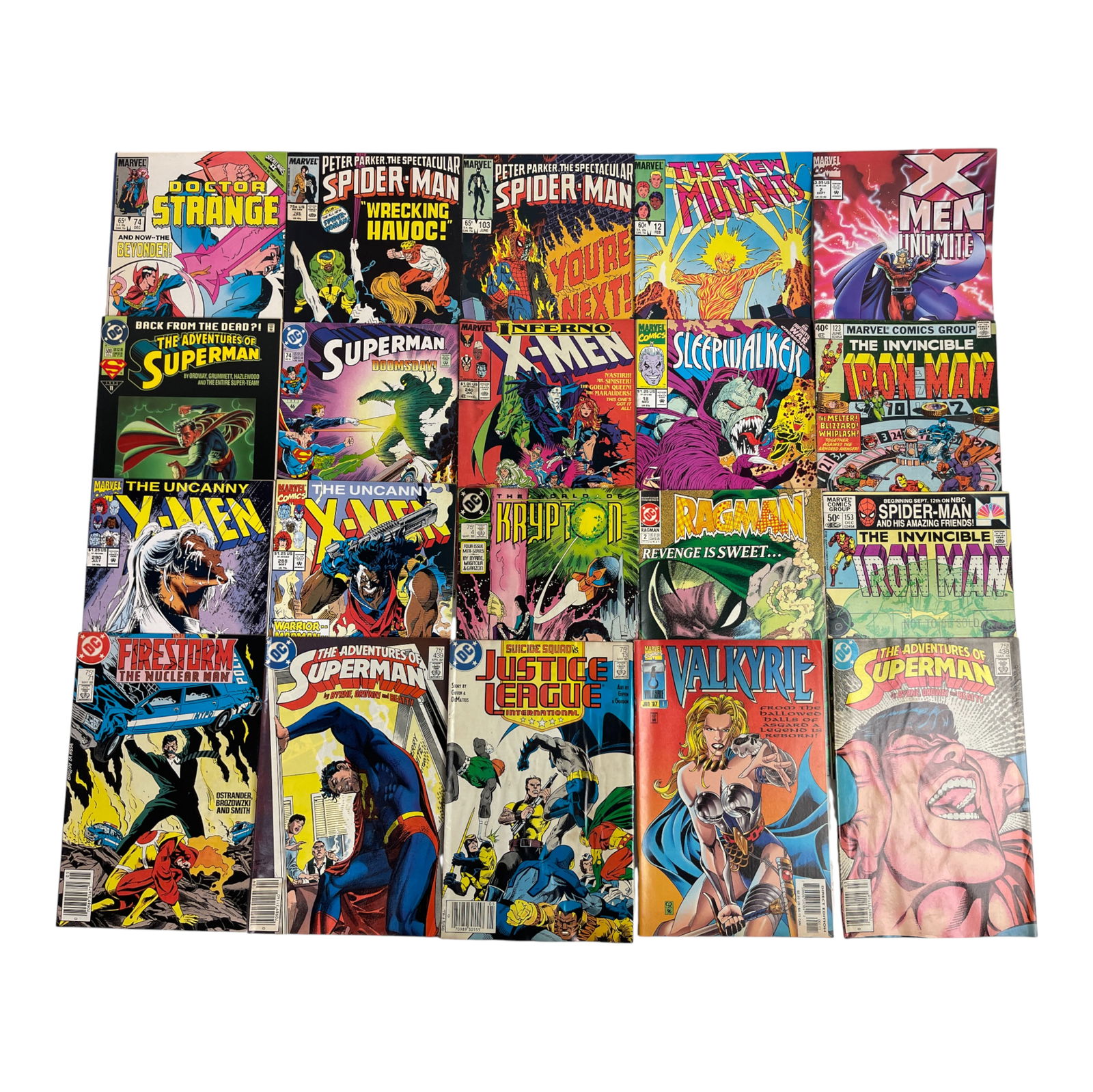 Vintage Comic Book Collection - Marvel & DC Heroes (1 of 3)