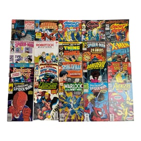 Vintage Comic Book Collection - Marvel & DC Heroes