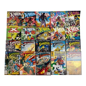 Vintage Comic Book Collection - Marvel & DC Heroes