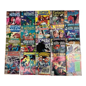 Vintage Comic Book Collection - Marvel & DC Heroes