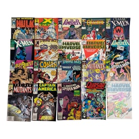 Vintage Comic Book Collection - Marvel & DC Heroes
