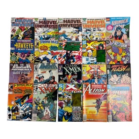 Vintage Comic Book Collection - Marvel & DC Heroes
