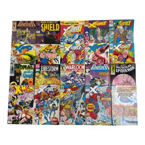Vintage Comic Book Collection - Marvel & DC Heroes