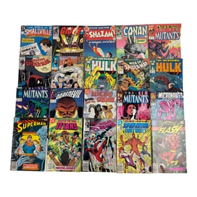 Vintage Comic Book Collection - Marvel & DC Heroes