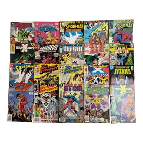 Vintage Comic Book Collection - Marvel & DC Heroes