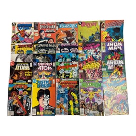 Vintage Comic Book Collection - Marvel & DC Heroes