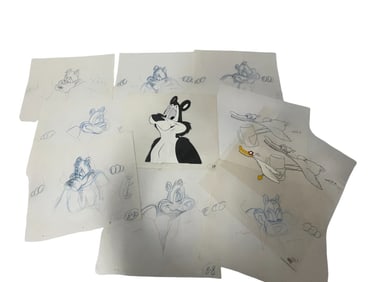 Original Animation Production Cels & Drawings
