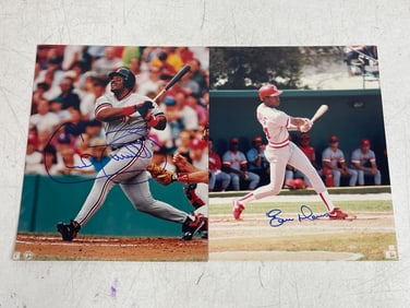 Autographed Baseball Photographs