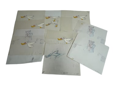 Original Animation Production Drawings & Cels