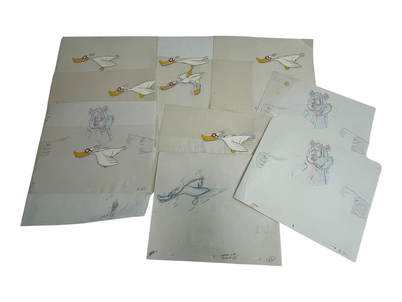 Original Animation Production Drawings & Cels (1 of 9)