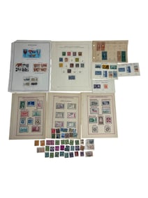 Vintage Stamp Album Collection - U.S. & International