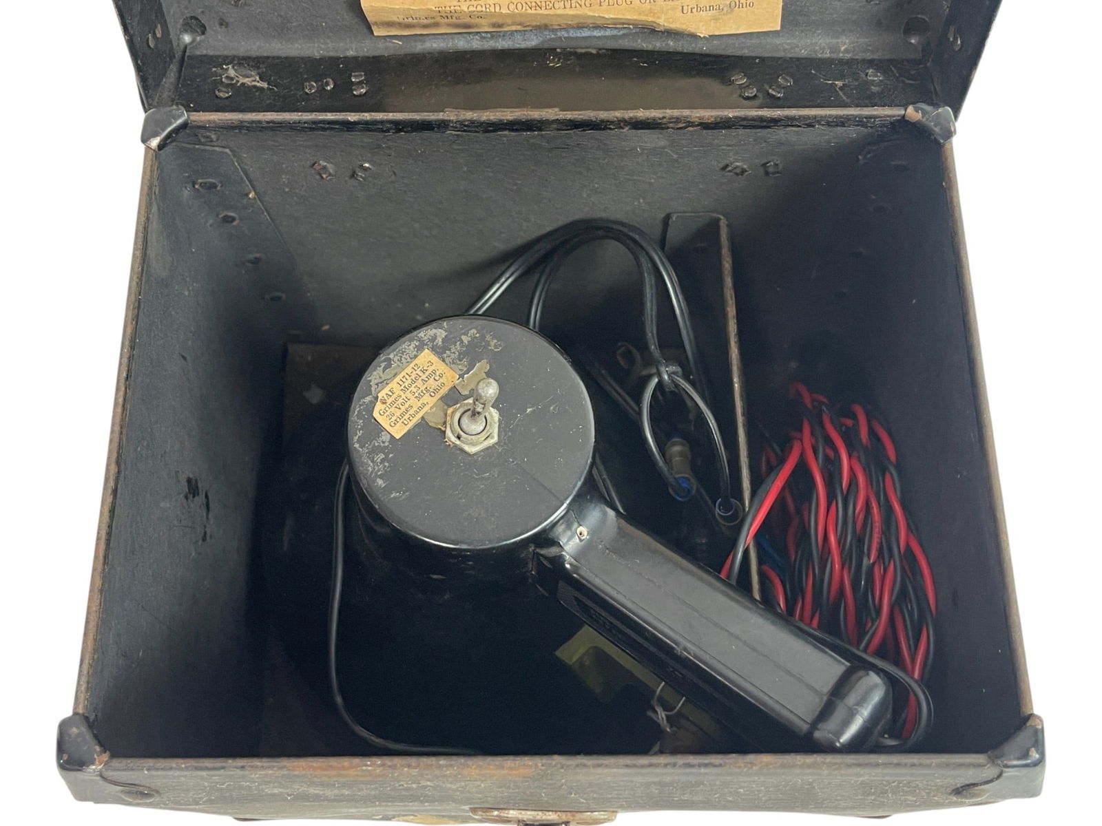 Vintage Electrical Device in Case (1 of 5)