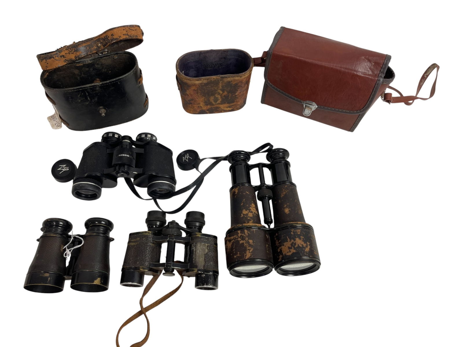Vintage Binoculars with Cases and Accessories Lot of (5) (1 of 7)