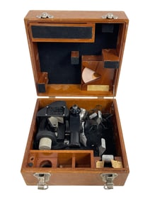 Vintage Optical Alignment Device in Fitted Case