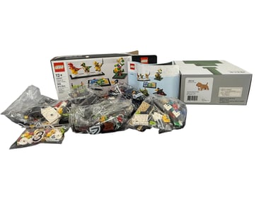LEGO & JEKCA Building Sets Lot (2 Boxes, Mixed Themes)