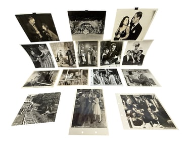 Collection of Vintage Film Stills and Publicity Photos (Approx. 15)