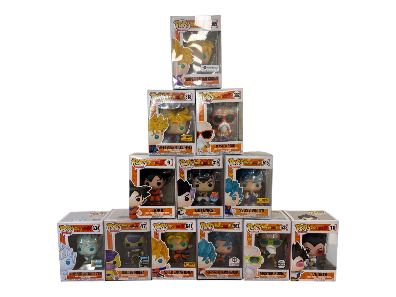 Dragon Ball Z Funko Pop! Collection (10 Figures) (1 of 3)