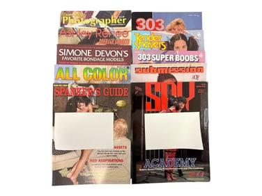 Vintage Adult Magazine Collection