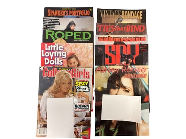 Vintage Adult Magazine Collection