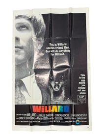 Vintage Movie Poster Willard (1971 Original Movie Poster)