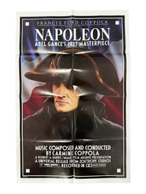 Vintage Movie Poster Napoleon (Francis Ford Coppola Presents Abel Gance? 1927 Masterpiece)