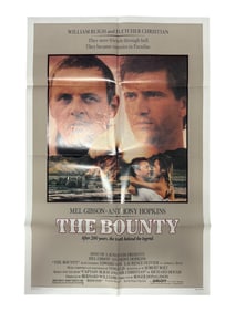 Vintage Movie Poster  The Bounty (1984 Mel Gibson & Anthony Hopkins Poster)