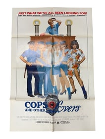 Vintage Movie Poster  Cops and Other Lovers (1970s Comedy Poster)